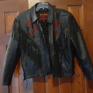 ***FLASH SALE****Hot Leathers jacket with removable lining just $89